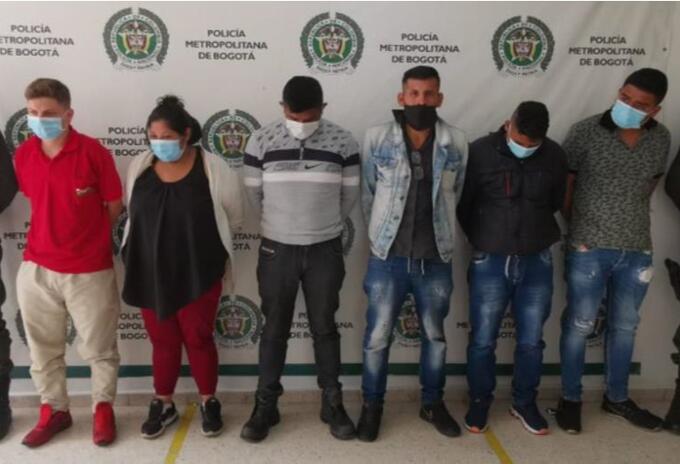 Capturados grupo de extorsionistas