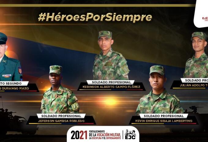 Soldados asesinados en Arauquita