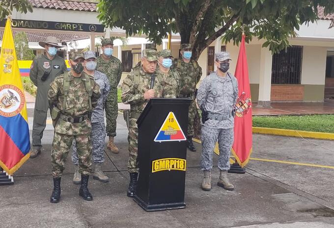 Comandante de las fuerzas militares