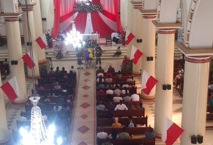 Exequias del sargento segundo, Luis Argiro Durango Mazo.