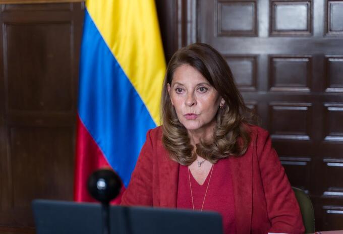 Vicepresidenta y Canciller Marta Lucía Ramírez