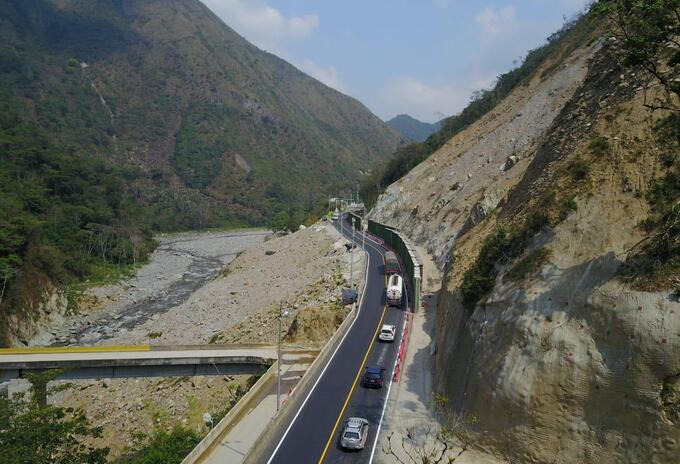 Vía Bogotá - Villavicencio