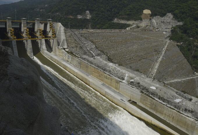 Proyecto Hidroeléctrico Hidroituango, en Antioquia.