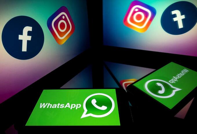 WhatsApp, Facebook e Instagram