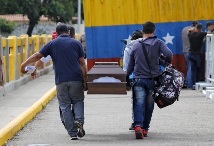 Frontera entre Colombia y Venezuela - Puente Simón Bolívar