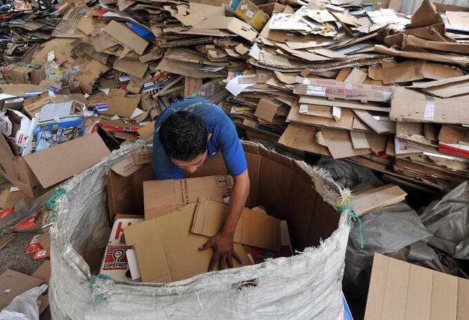Reciclaje en Bogotá - referencial.