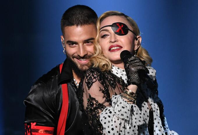 Madonna y Maluma