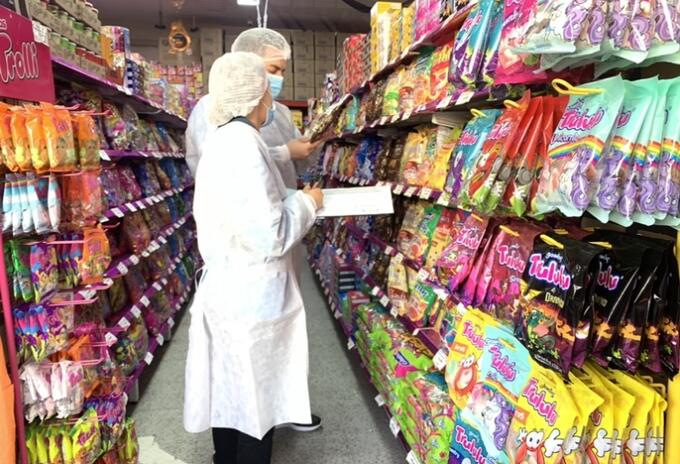 Dulces incautados en Halloween