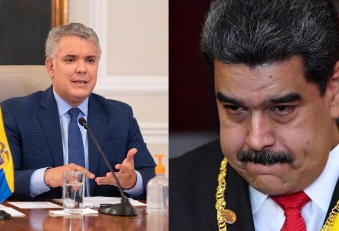 Iván Duque y Nicolás Maduro Iván Duque y Nicolás Maduro