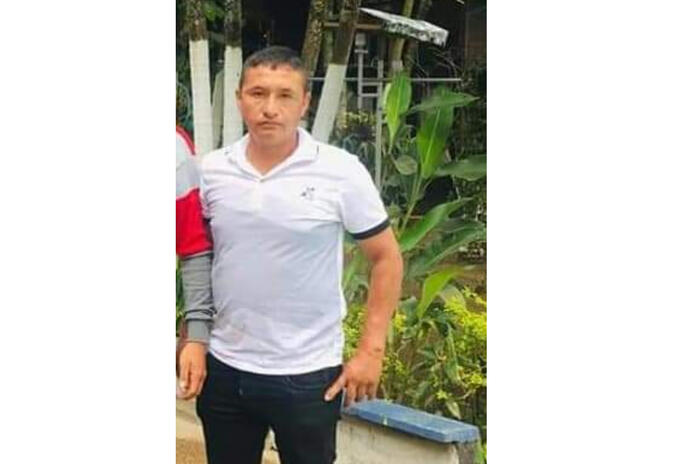 Líder social asesinado en Cauca Líder social asesinado en Cauca