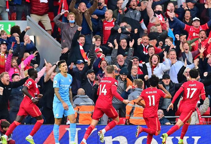 Liverpool vs Manchester City empataron en la Premier League Liverpool vs Manchester City empataron en la Premier League