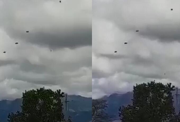 Caída de soldado en Tolemaida.