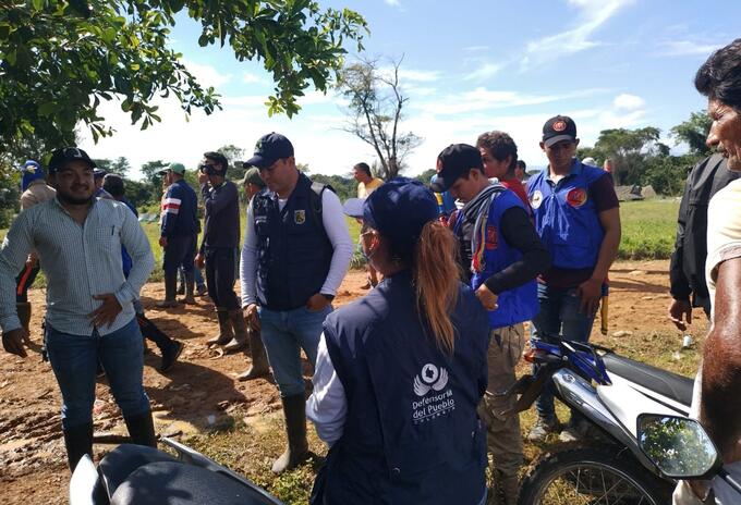 Campesinos y Defensoría del Pueblo en Catatumbo Comunidades campesinas y Defensoría del Pueblo en Tibú