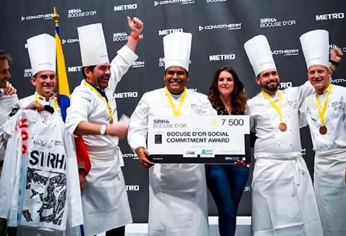 Carlos Pájaro, chef colombiano