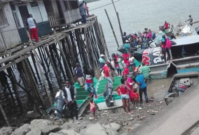 38 familias se desplazadon