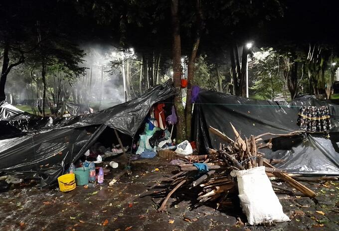 Afectados por las lluvias