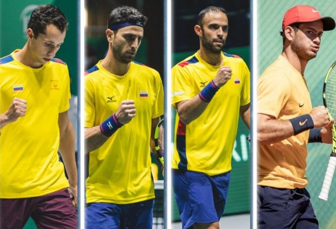Equipo Colombia Colsanitas para Copa Davis