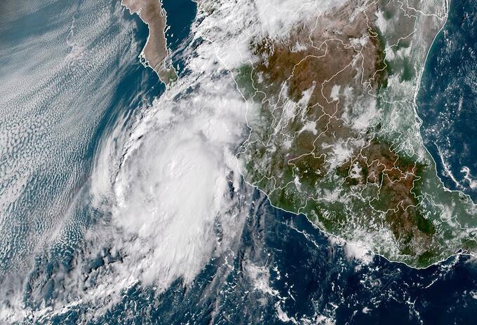 Huracán en México