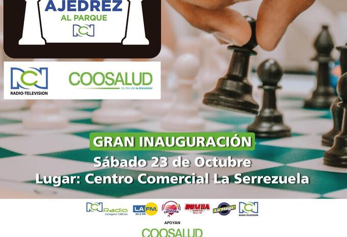 ¡Ajedrez al Parque RCN - Coosalud vuelve a la presencialidad!
