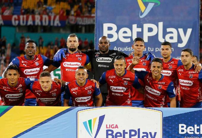 Independiente Medellín en la tabla de posiciones
