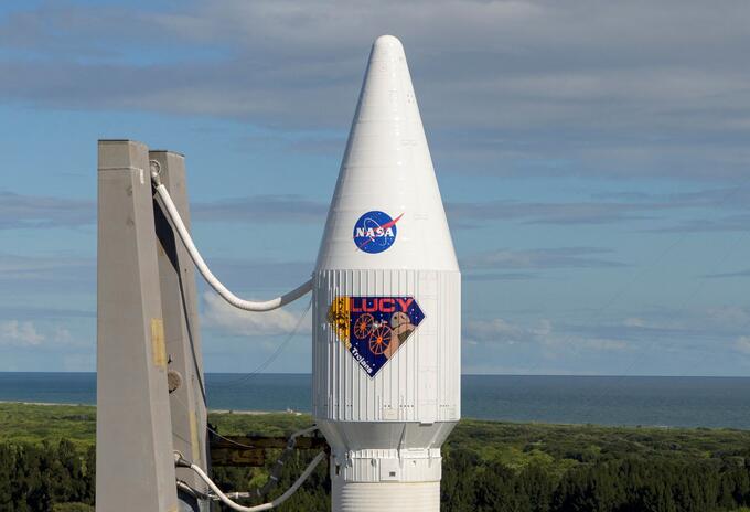 La misión Lucy de la NASA.