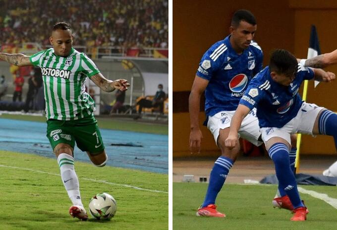 Nacional y Millonarios, reclasificación