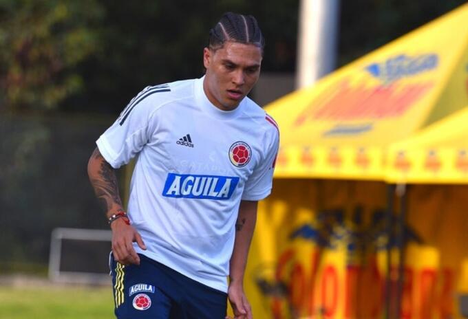Selección Colombia entrenamiento