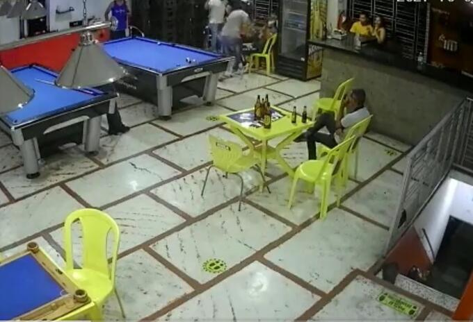 Intento de robo en Billar