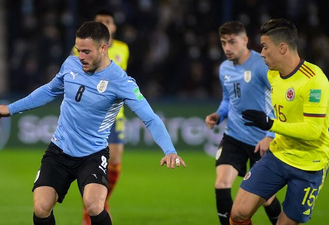 Selección Uruguay vs Selección Colombia, Eliminatorias