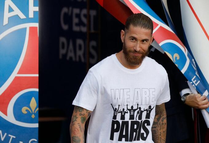 Sergio Ramos, jugador del PSG