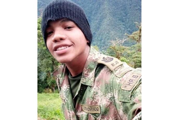 Soldado Sebastián Quiñonez Echavarría, desaparecido en Dagua, Valle del Cauca