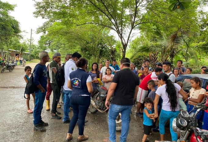 Víctimas de la violencia en el Catatumbo