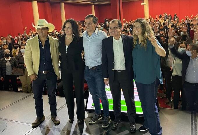 Precandidatos del Centro Democrático.