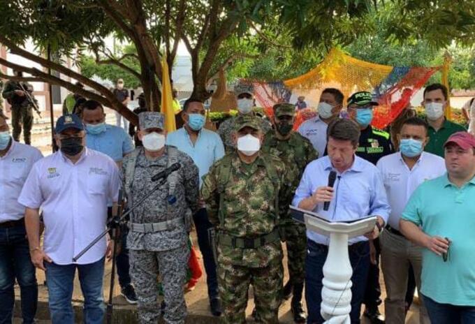 A 100 millones de pesos aumenta recompensa para capturar a cabecillas de grupos ilegales en Bolívar
