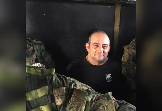 Dairo Antonio Úsuga David, conocido con el alias ‘Otoniel’, máximo cabecilla del Clan del Golfo