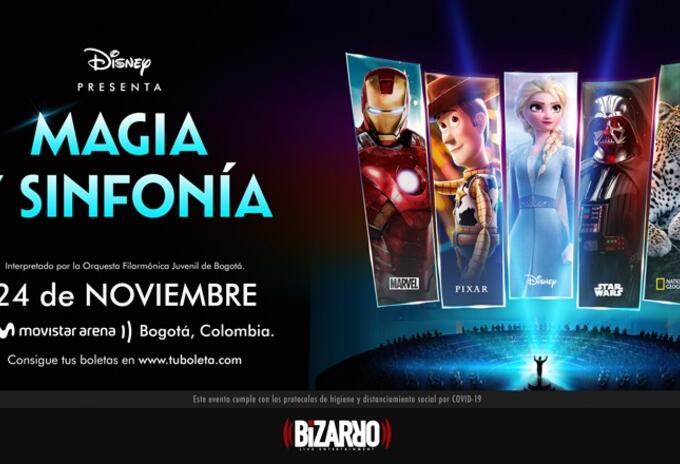 Disney presenta “Magia y Sinfonía”, un concierto que reúne música y momentos memorables