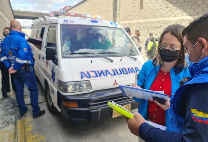 Ambulancias en Bogotá