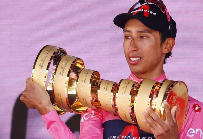 Egan Bernal 2021, campeón de Italia