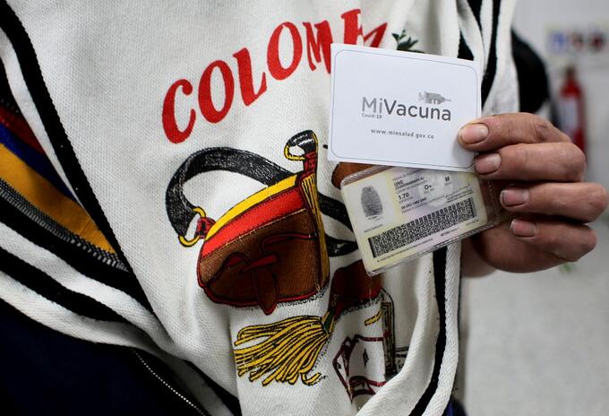 Carnet de vacunación en Colombia