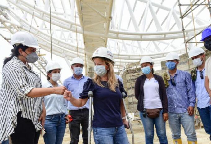 Obras de la Concha Acústica