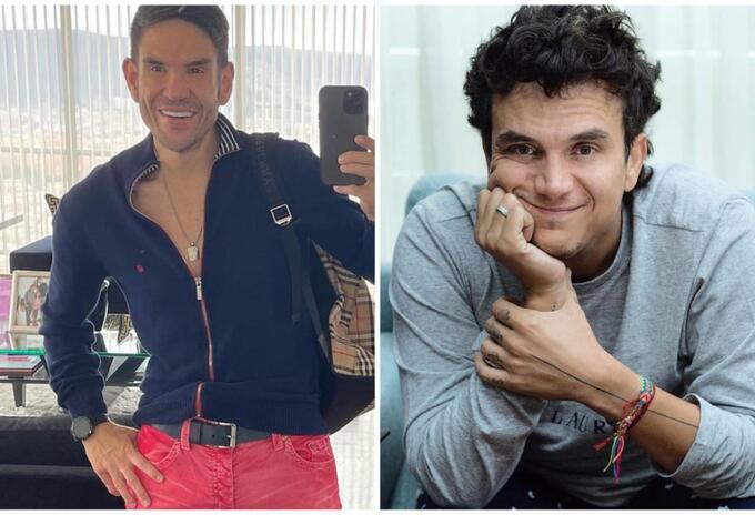 Juancho de la Espriella y silvestre Dangond
