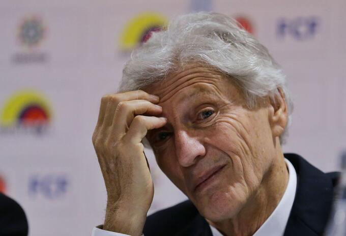 José Néstor Pékerman Selección de fútbol de Venezuela partido Colombia José Néstor Pékerman Selección de fútbol de Venezuela partido Colombia