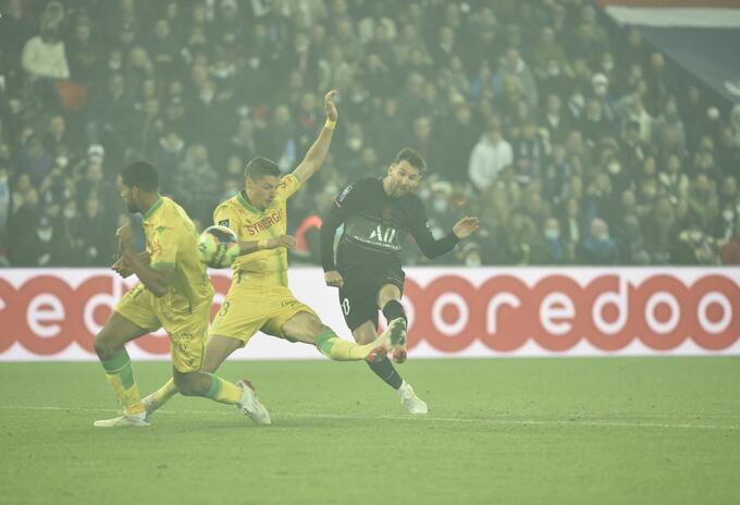 MESSI ANOTÓ SU PRIMER GOL CON EL PSG MESSI ANOTÓ SU PRIMER GOL CON EL PSG