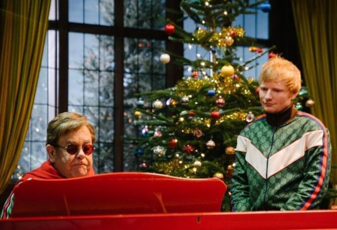 Ed Sheeran y Elton John juntos en un nuevo tema navideño Ed Sheeran y Elton John juntos en un nuevo tema navideño
