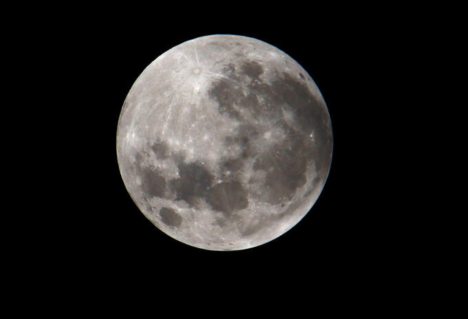 Eclipse lunar en Colombia