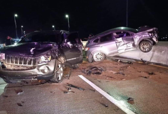 Accidente de tránsito hermano de Arcángel