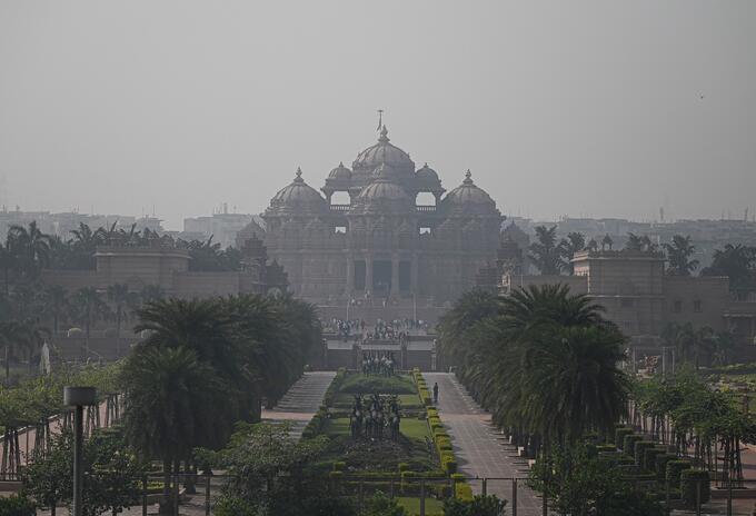 Contaminación en Nueva Delhi