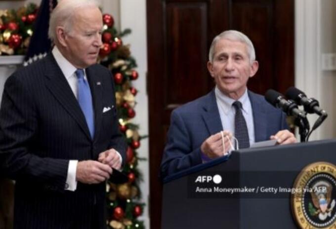 Joe Biden y Antonhy Fauci Joe Biden y Antonhy Fauci