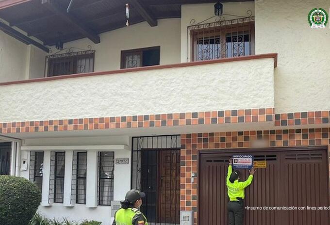 Esta fue una de las propiedades incautadas