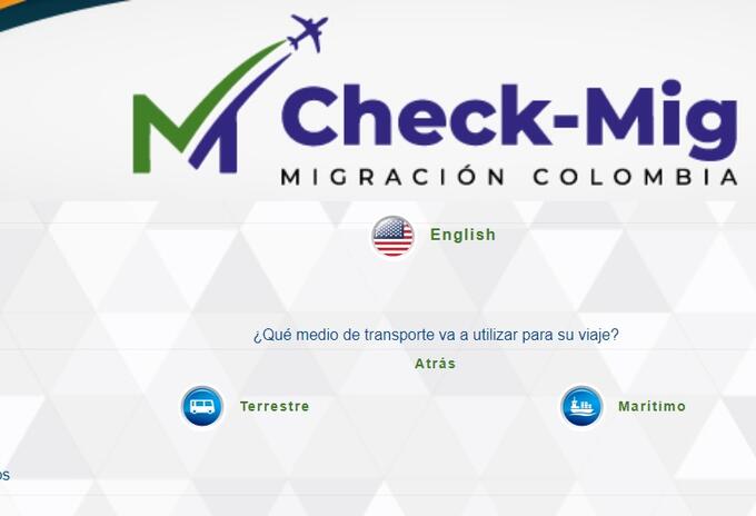 Aplicativo Check-Mig